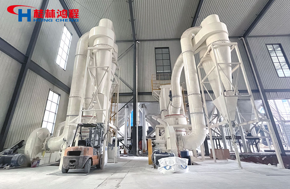 大理石雷磨粉机案例现场 大理石雷磨粉机案例现场