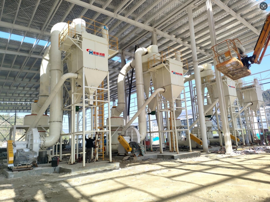 雷蒙磨粉机重晶石生产线设备 雷蒙磨粉机重晶石生产线设备