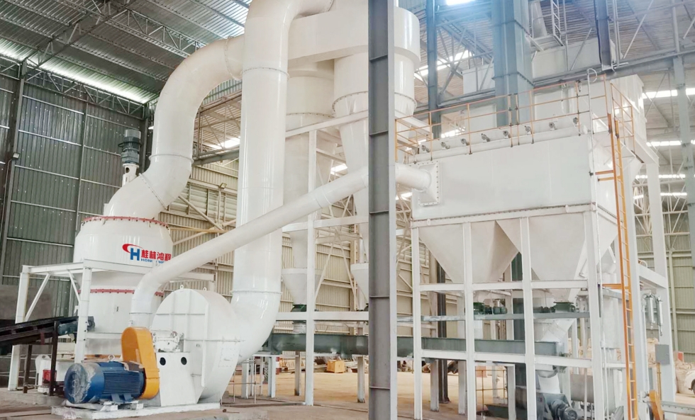 桂林鸿程雷蒙磨粉机案例 桂林鸿程雷蒙磨粉机案例