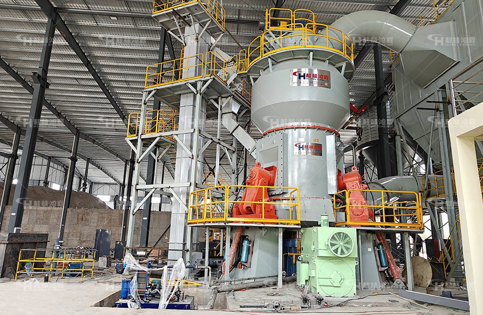 桂林鸿程脱硫渣立式磨粉机 桂林鸿程脱硫渣立式磨粉机