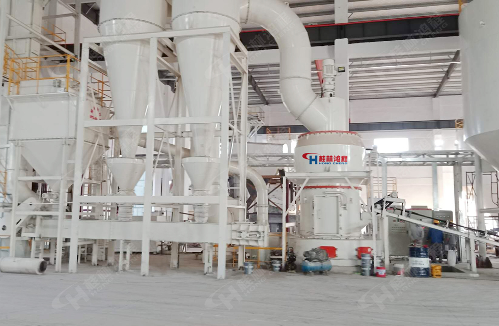 石灰石雷蒙磨粉机案例